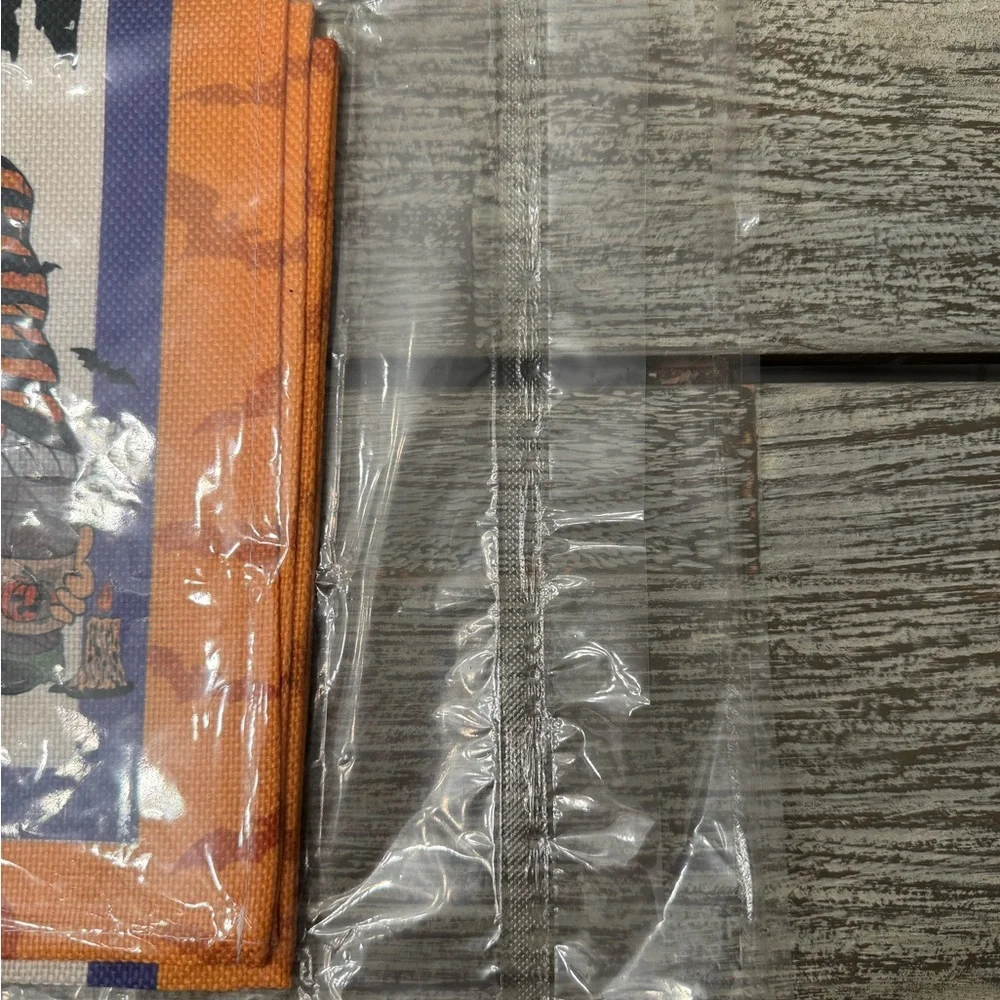 NEW Halloween SET! 4 Burlap Pillow Cases 18